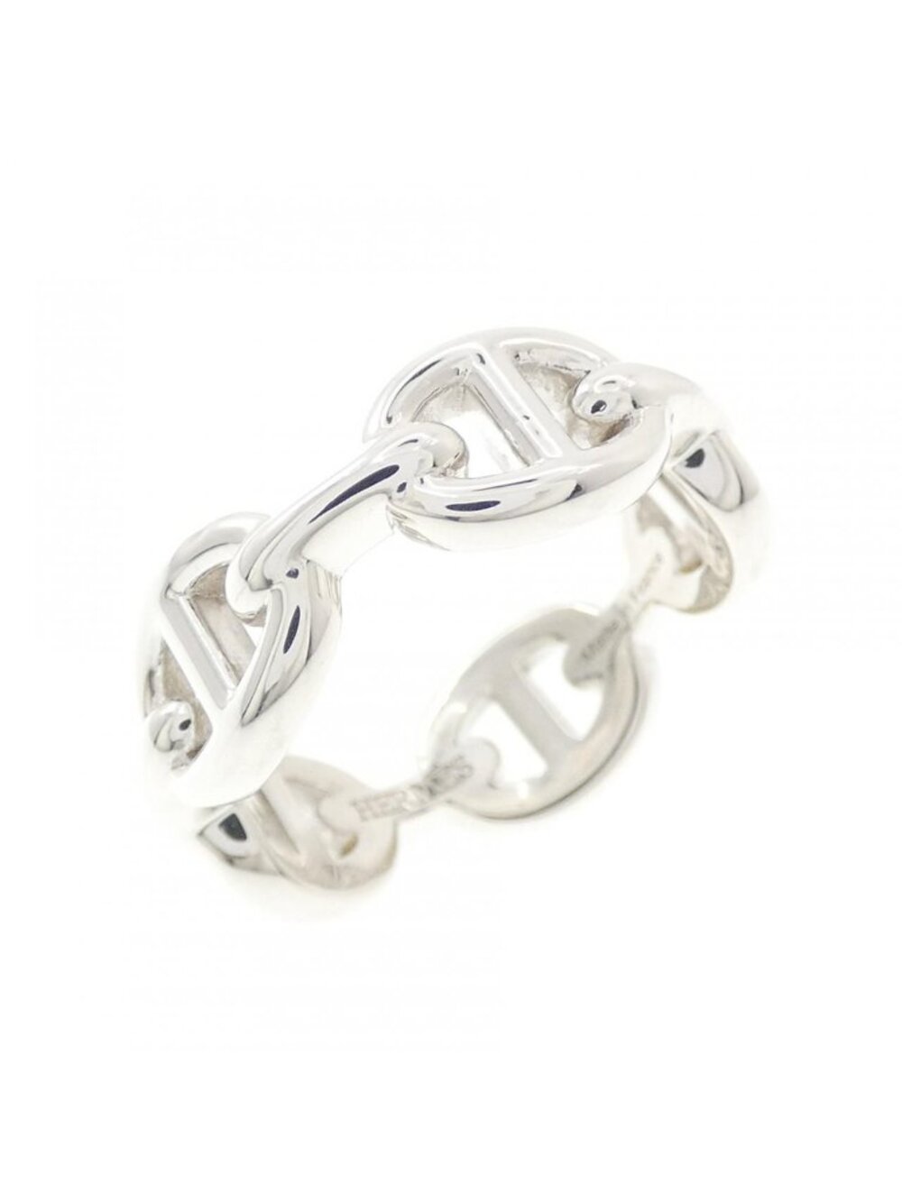 Hermes Chaine D'ancre Enchainee Ring